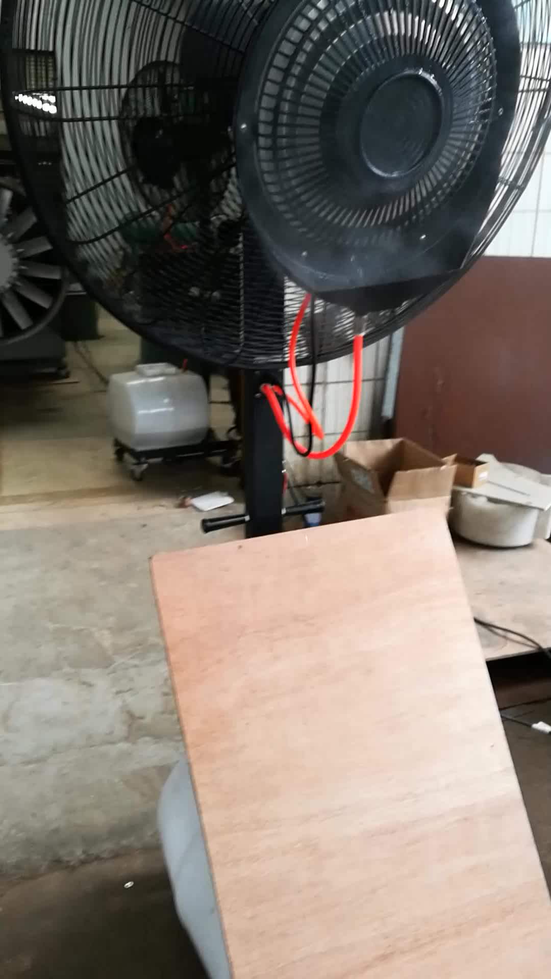 2015 Newest Portable Standing Outdoor Industrial Water Mist Fan - Buy ...