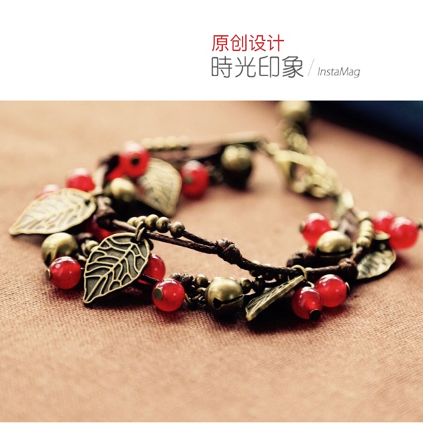 Bracelet de cheville OTHER   en Matiere mixte - Ref 3104137 Image 7