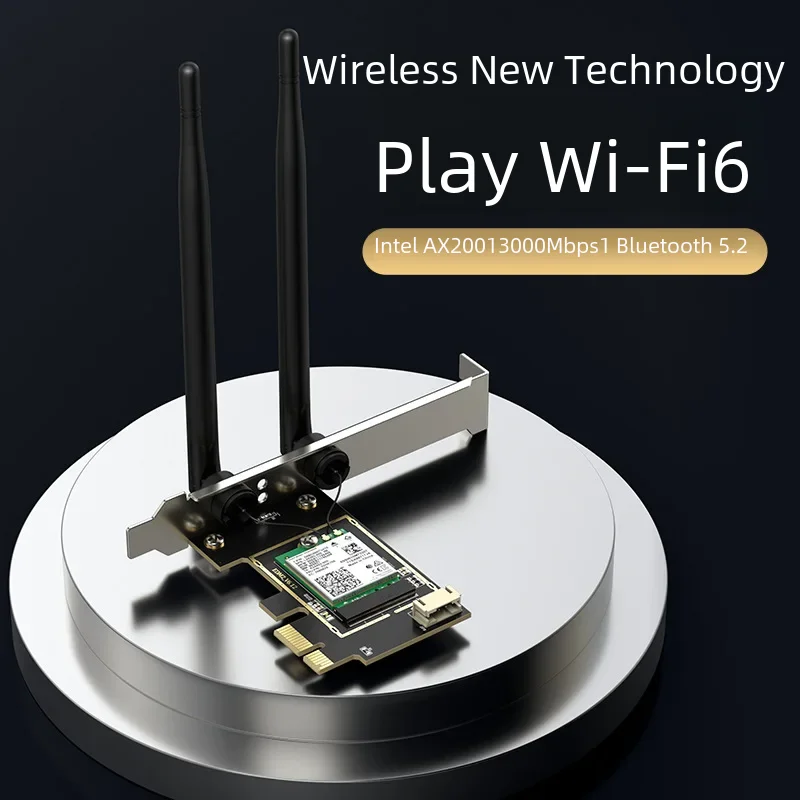 EDUP computer eSports PCIE dual-band 3000Mbps Bluetooth 5.2 built-in stable high-speed 5G wireless network card