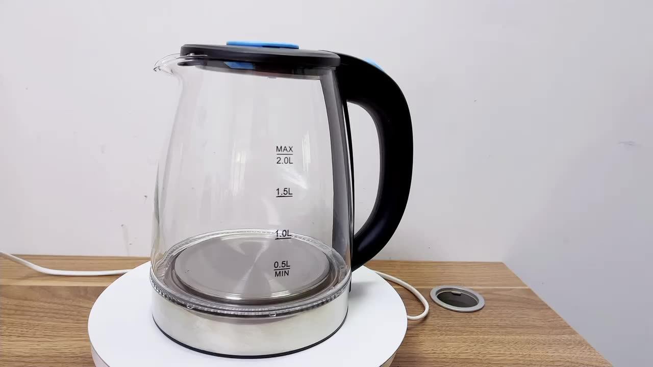 Glass Body Electric Kettle Tea Heater And Smart Glass Water Electric