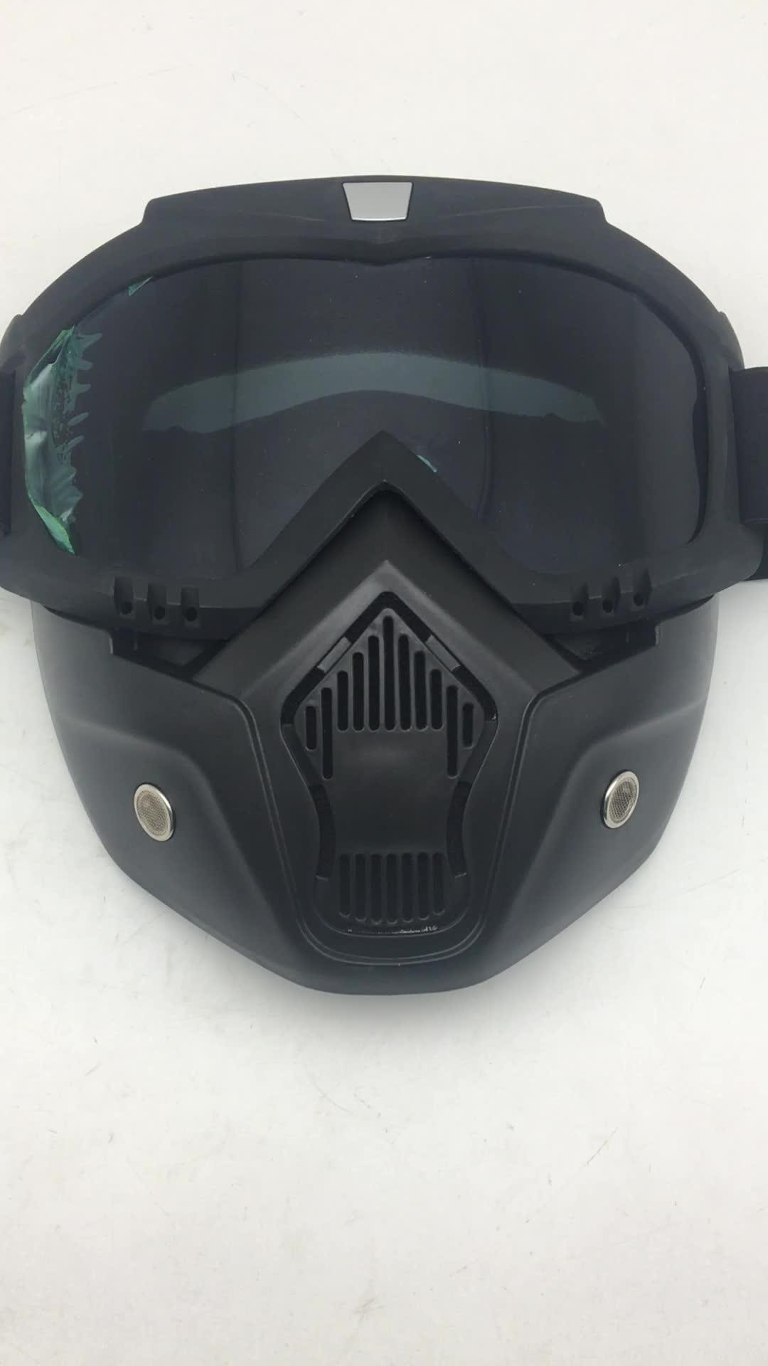 The Mask Goggle Set For Protect Sunshine When Beach And Outside Sport