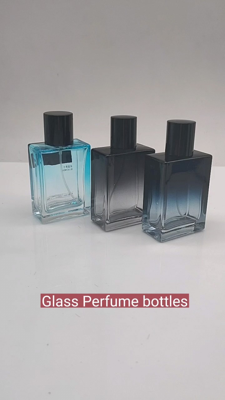 Refillable Perfume Glass Bottle Wholesale Atomizer Spray Bottle 30ml 50ml  100ml Fragrance Spray Perfume Bottle