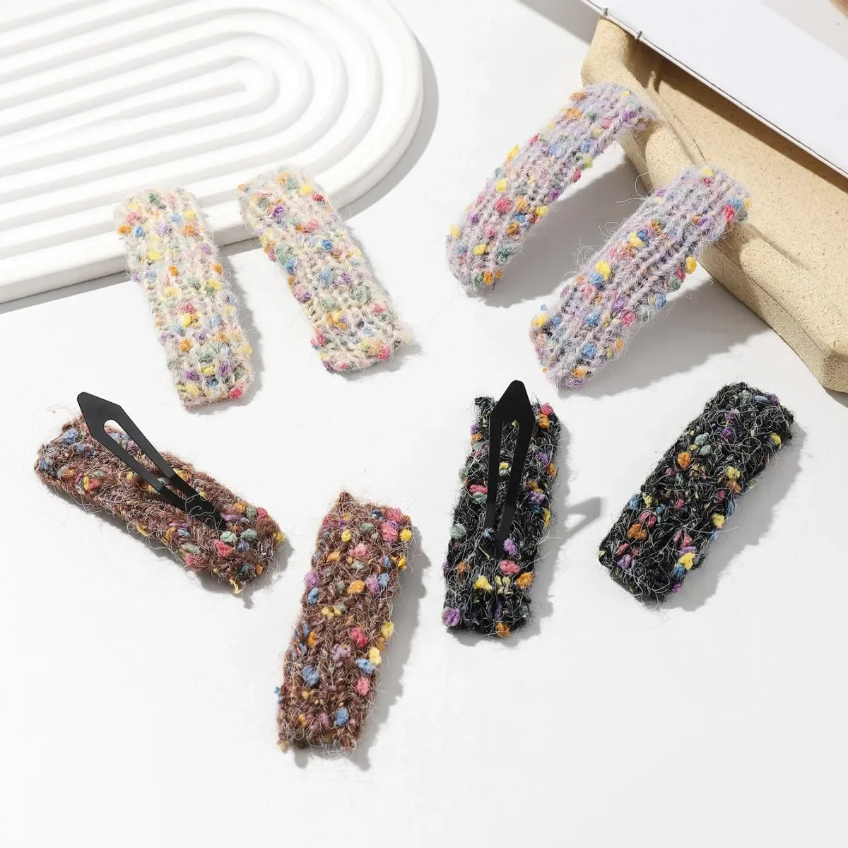 Demi-season woven hairpins handmade