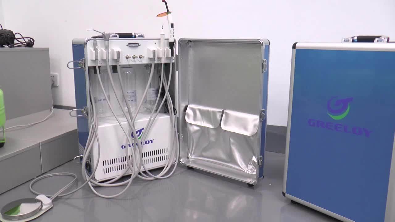 Dental Drill & Accessories Type Portable Dental Unit With Air