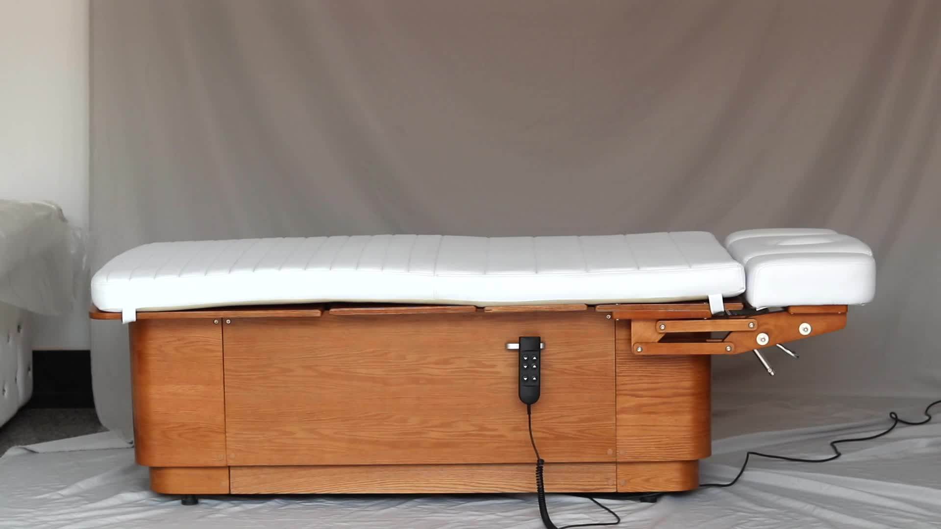 Dty Automatic Hydraulic Beauty Salon Furniture Portable Wooden Electric