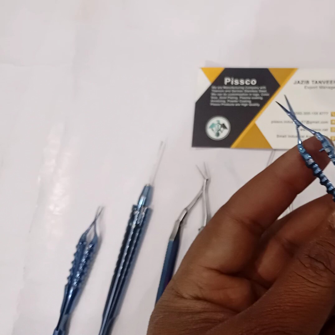 Lacrimal Cannula 23 Gauge Reinforced Shaft Micro Surgery Lacrimal