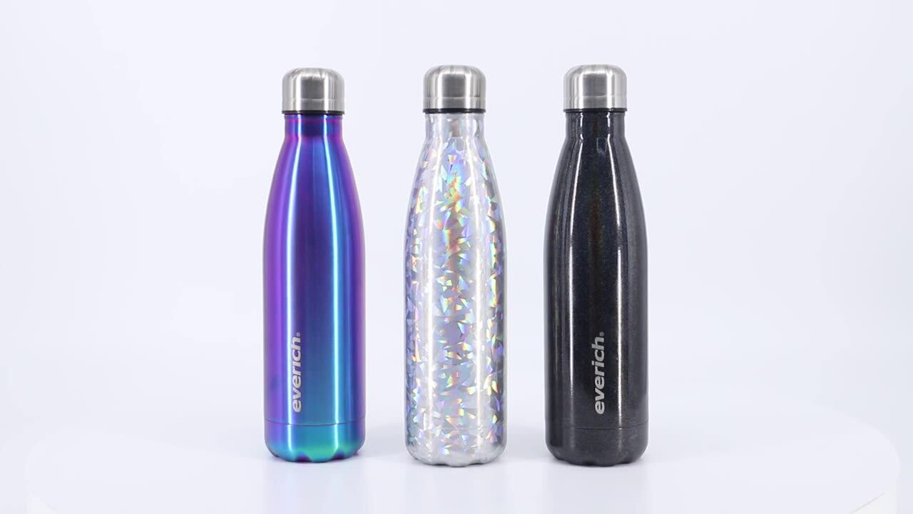 Cola Flask Vacuum Insulated Stainless Steel Whole Foods Water Bottle