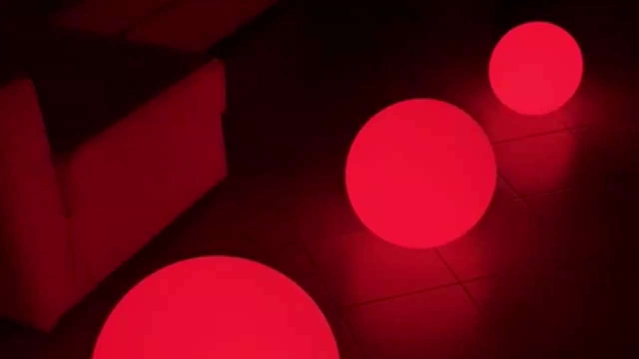 Led Flashing Round Ball Light Up Ball Color Changing Mood Led Light