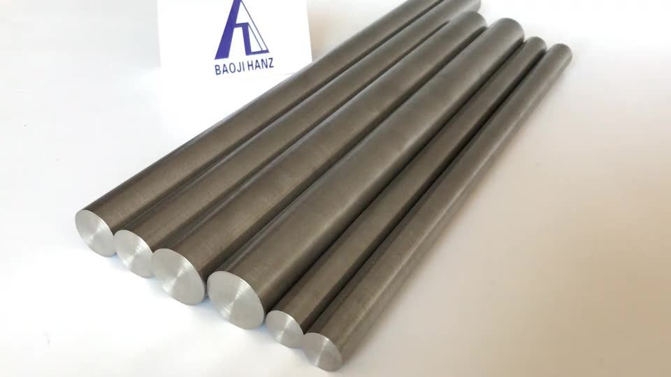 Stock Astm B777 Class1 90 Tungsten Rod Billets Polished Tungsten Nickel