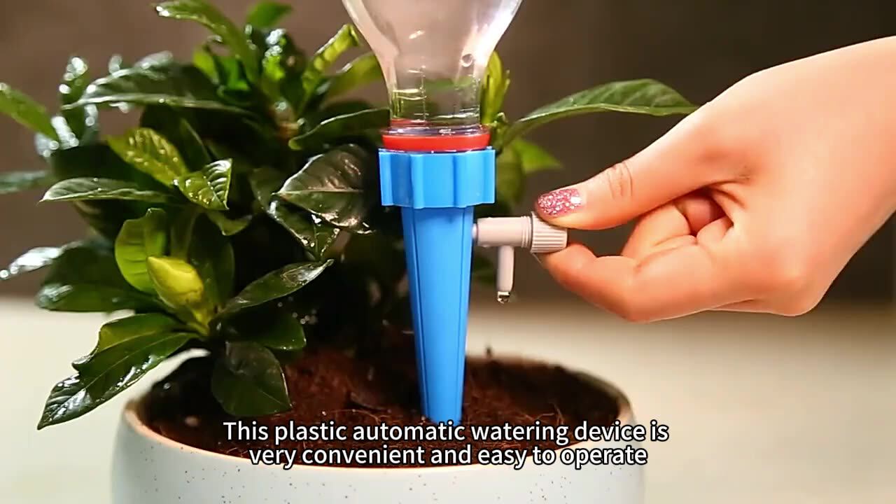 Garden Diy Plant Self Watering Spike With Valve For Plants Flower