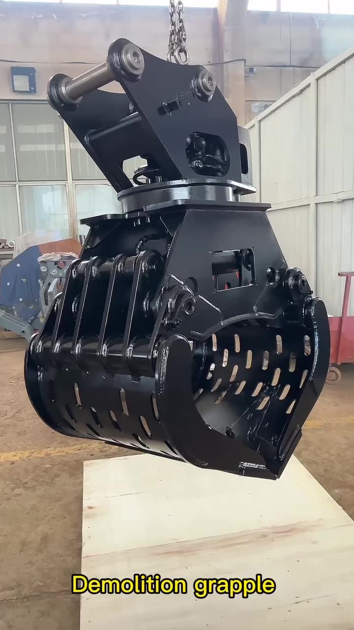 Excavator Grapple Claw Attachment Sorting Grapple Buy Excavator