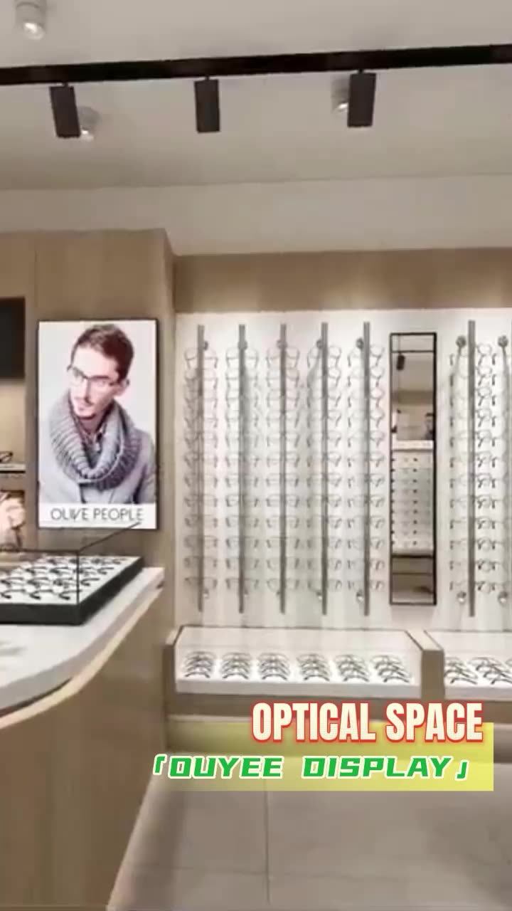 Retail Eyeglasses Interior Design Eyewear Display Rack Glass Stand ...