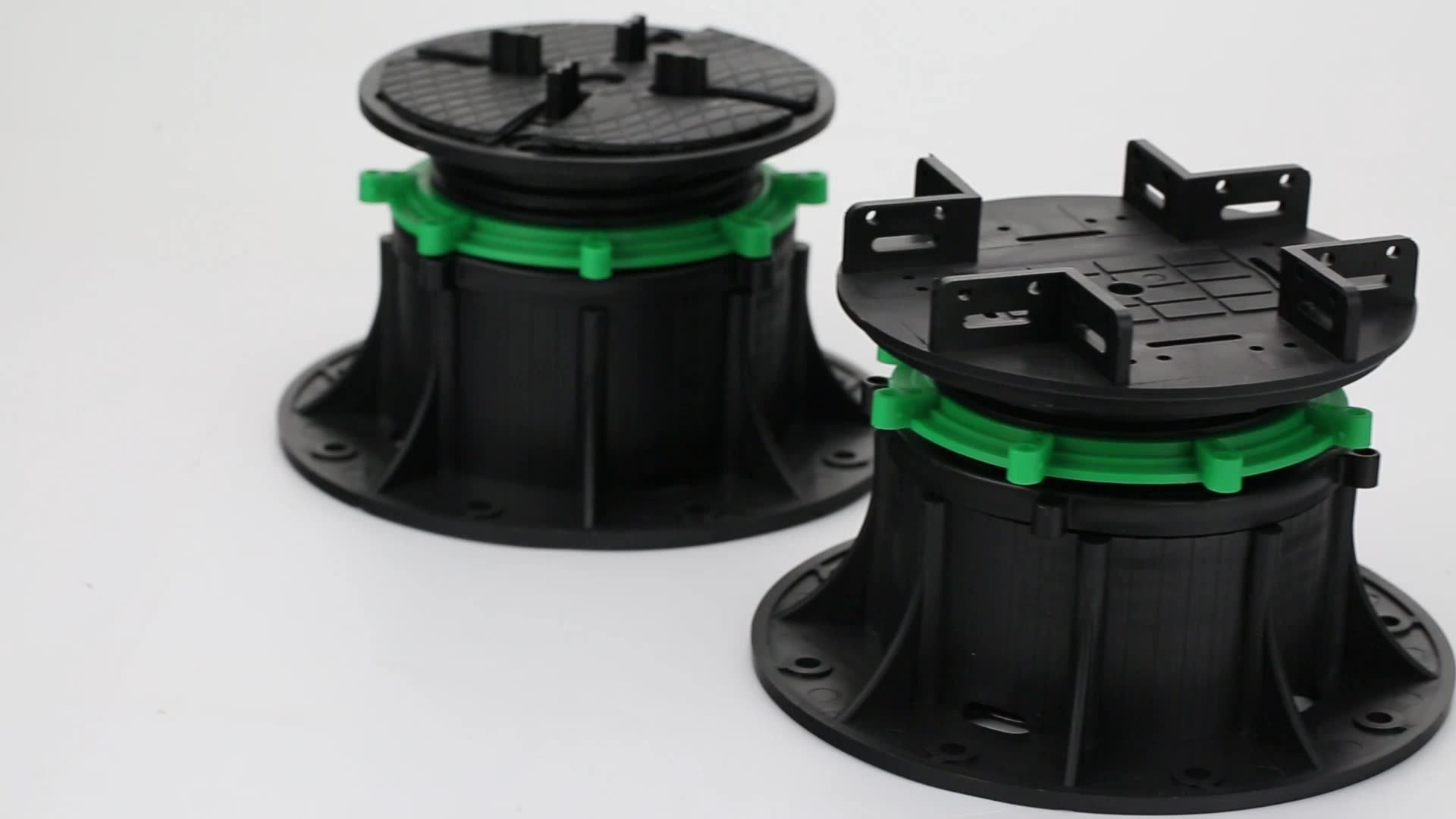 High Height 250370mm Adjustable Tile Pedestal Plastic Floor Support