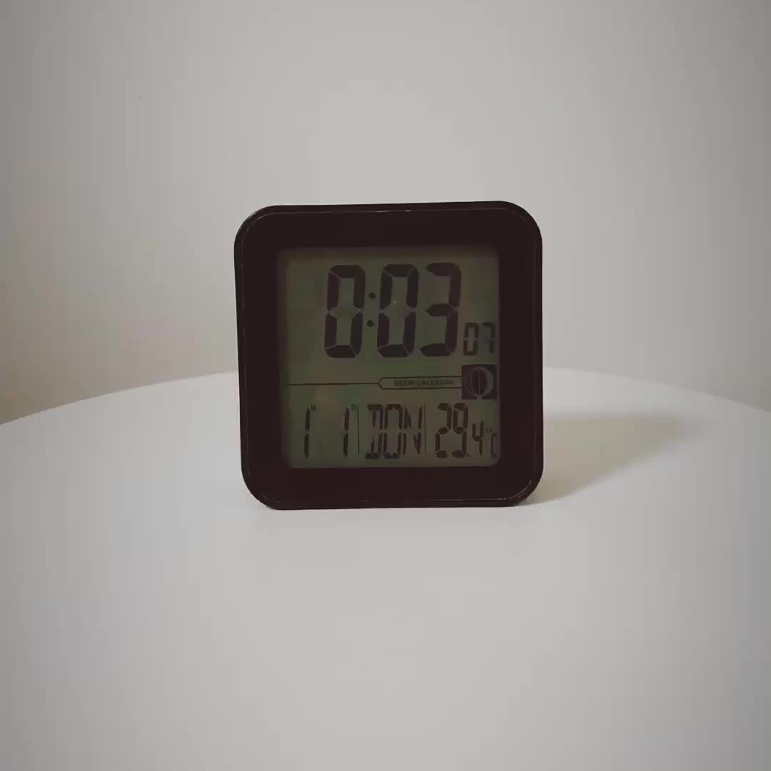 Yd8220b Custom Sound Alarm Clock With Radio Controlled And Weather