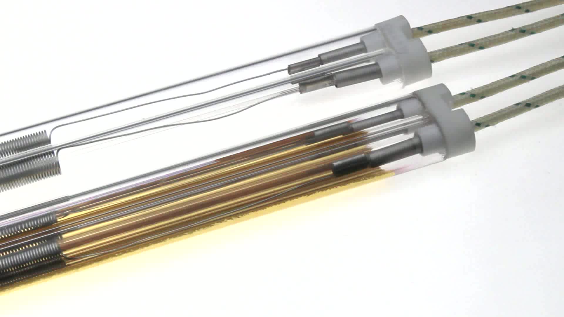 Quartz Heating Tubes With Golden Reflector,20000 Hours,Energy Saving