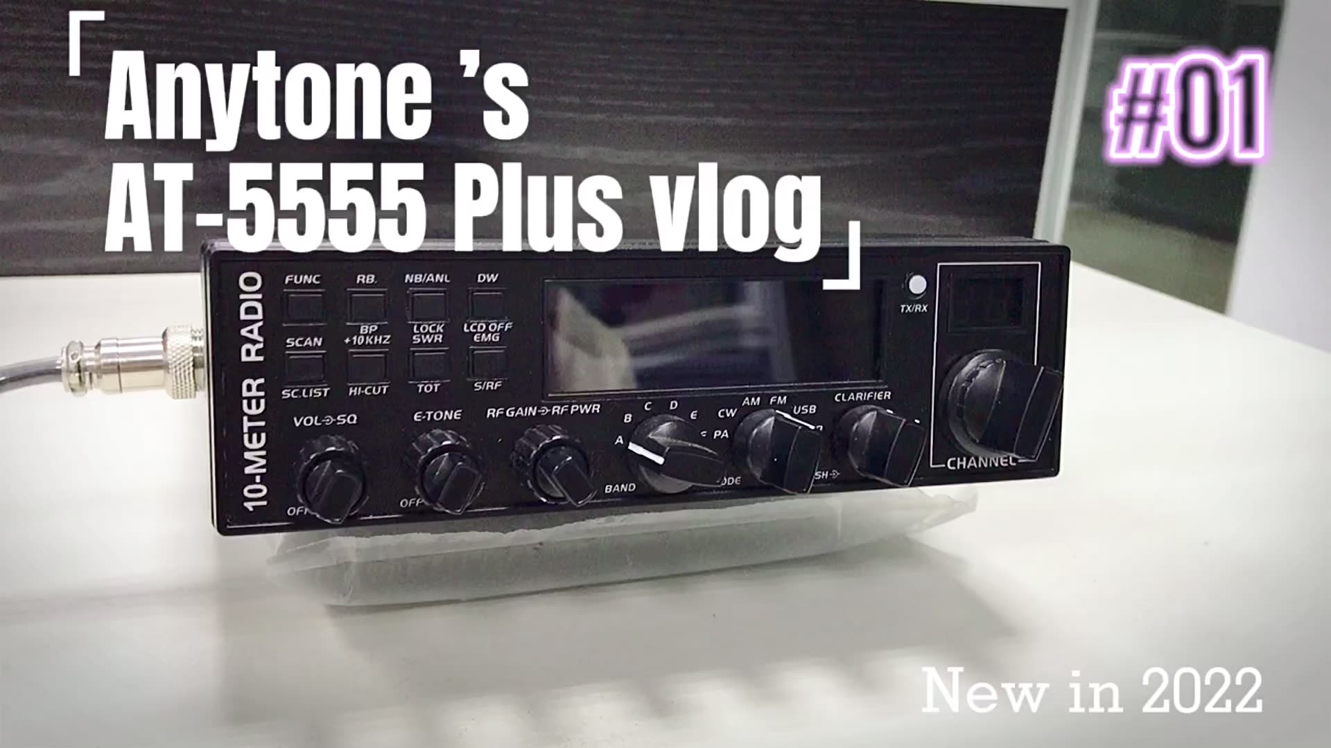 Anytone At5555 Plus Am Fm Ssb Cb Radio / Walkie Talkie High Power 45w