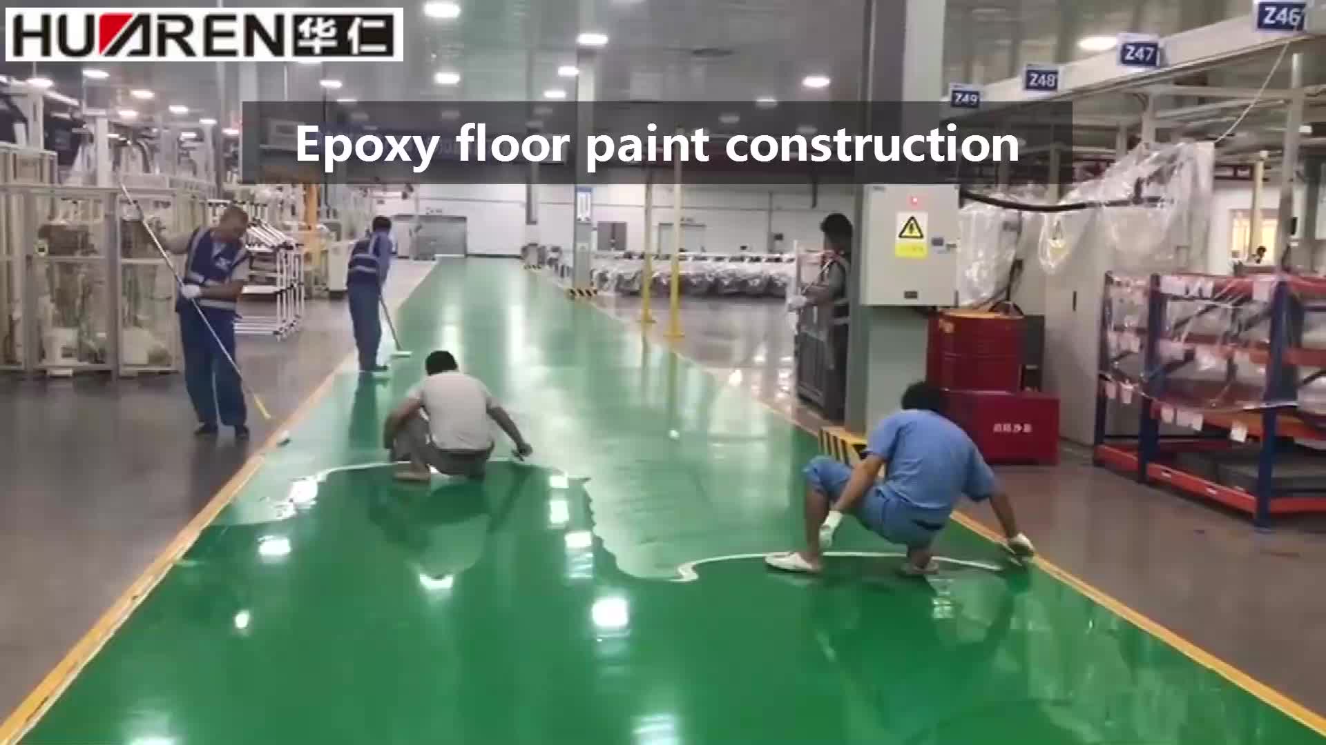 High Hardness Heavy Load Epoxy Self Leveling Floor Paint For Forklift
