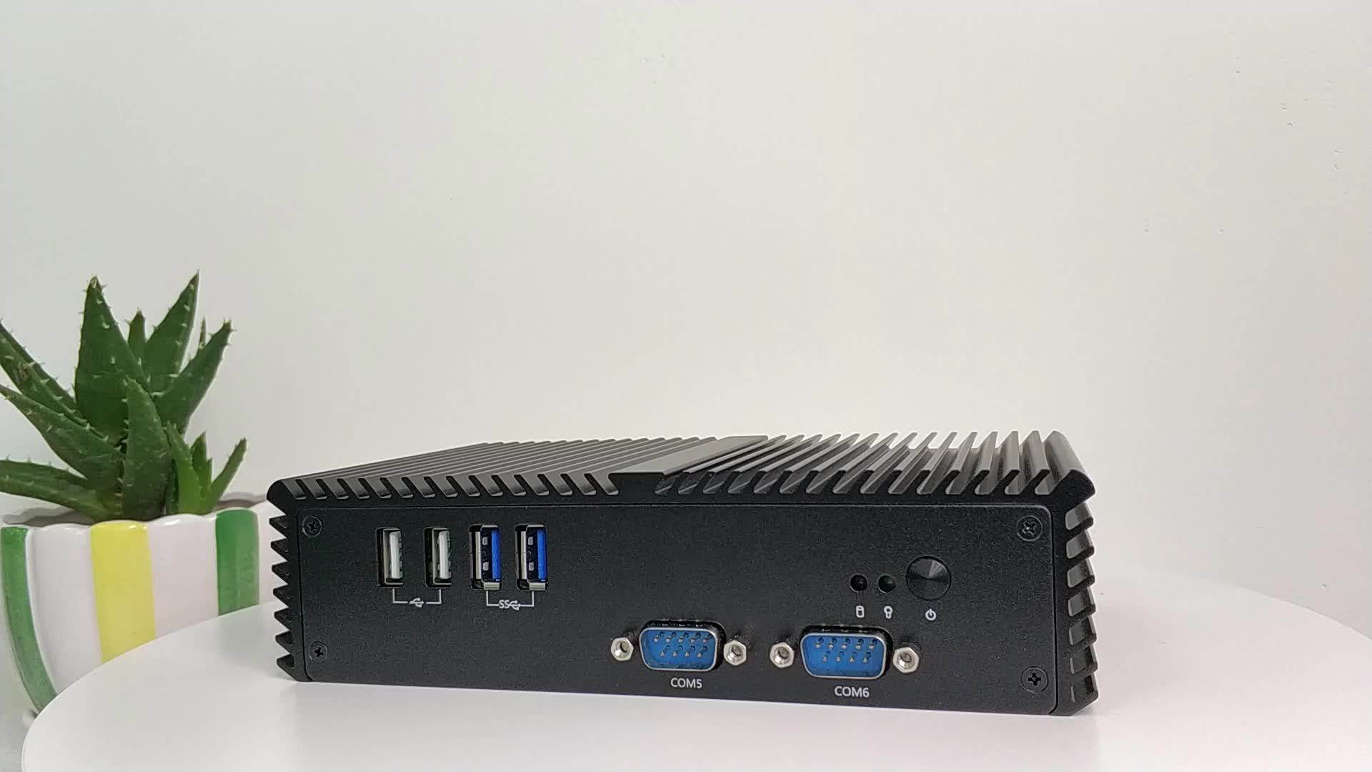 Cheap Intel Core I3 I5 I7 Fanless Industrial Box Mini Pc Desktop