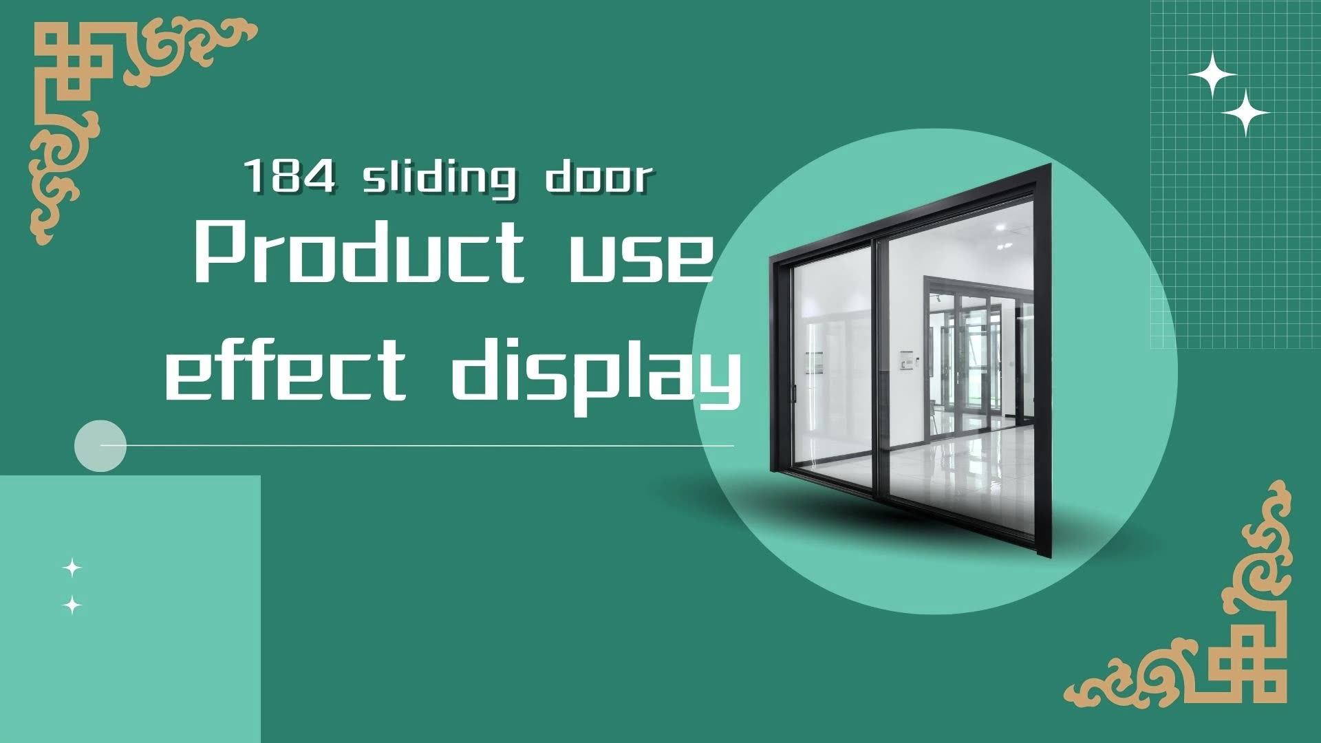 Thermal Break Sliding Patio Doors Exterior Aluminum Lift Sliding Door