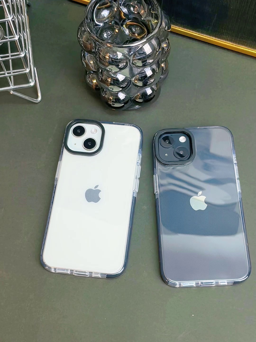 暴富必备。猫咪适用Phone15/16promax手机壳，黑边所有部包防摔神器✨