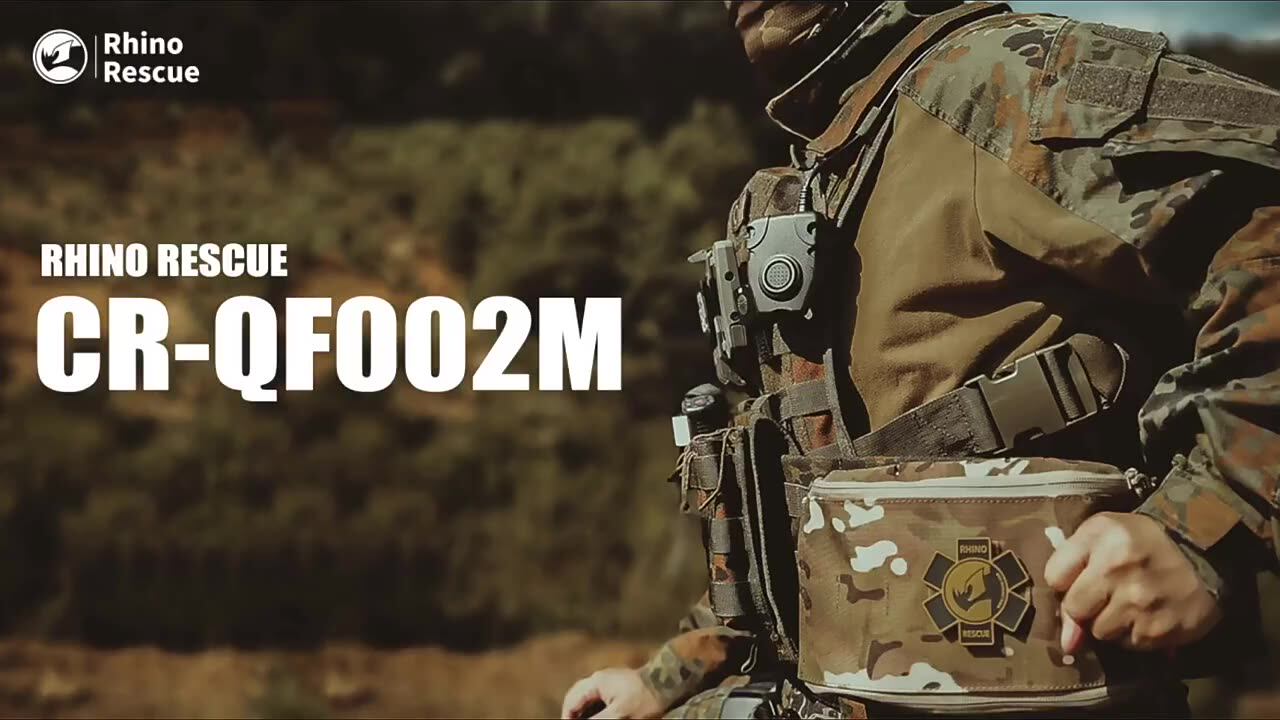 Rhino Rescue Tactical Molle Medical First Aid Trauma Kit Pouch Bag