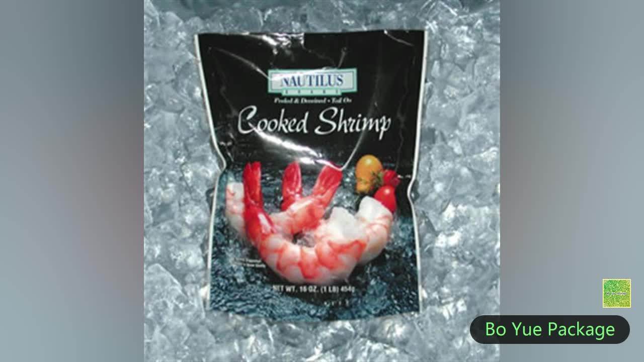 Trade Assurance Smoked Salmon Packaging Vacuum Seal Pouch Bagtuna Fish