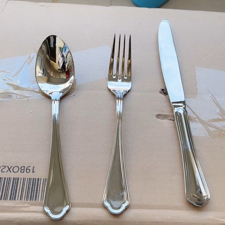 Bulk Wholesale Silverware Catering Wedding Hotel Flatware,Silver