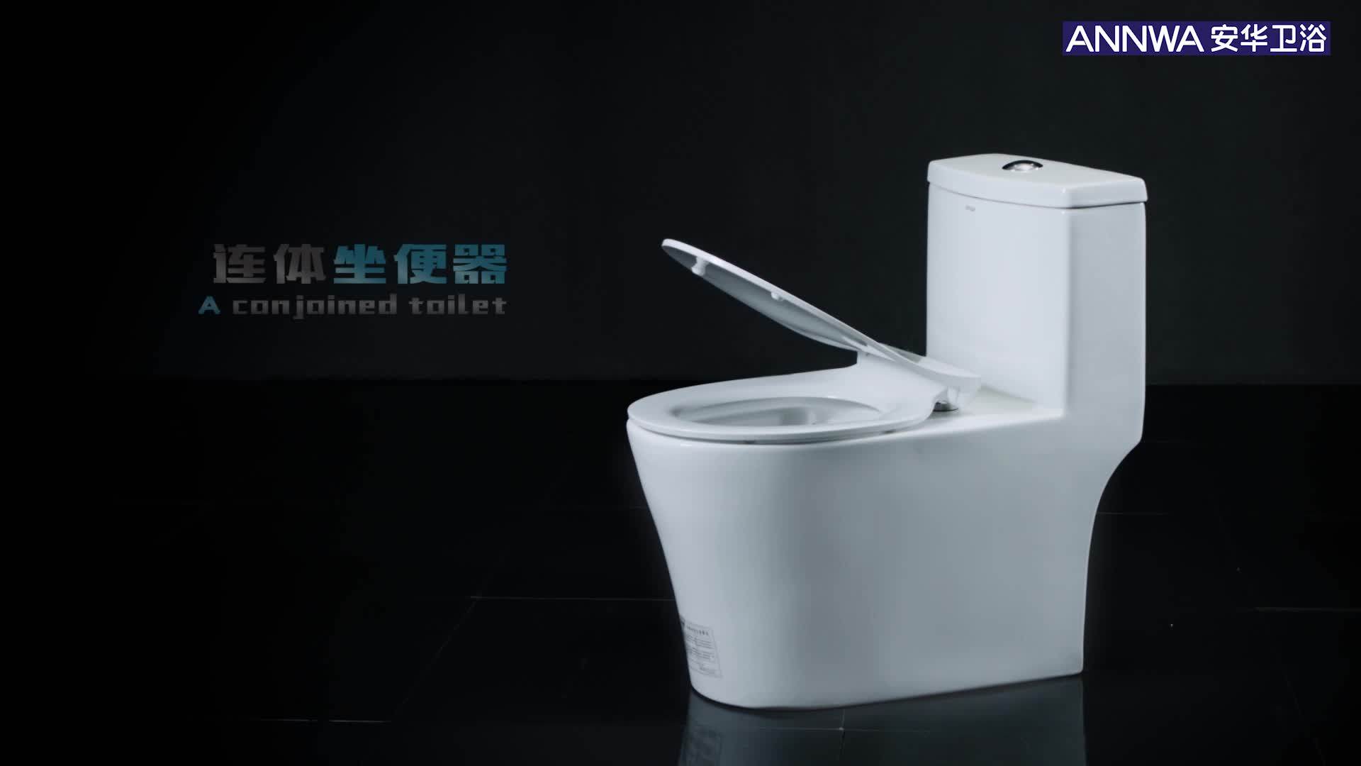 Annwa Ab13001 Chinese Supply Toilet With Toilet Seat For Chinese Girl