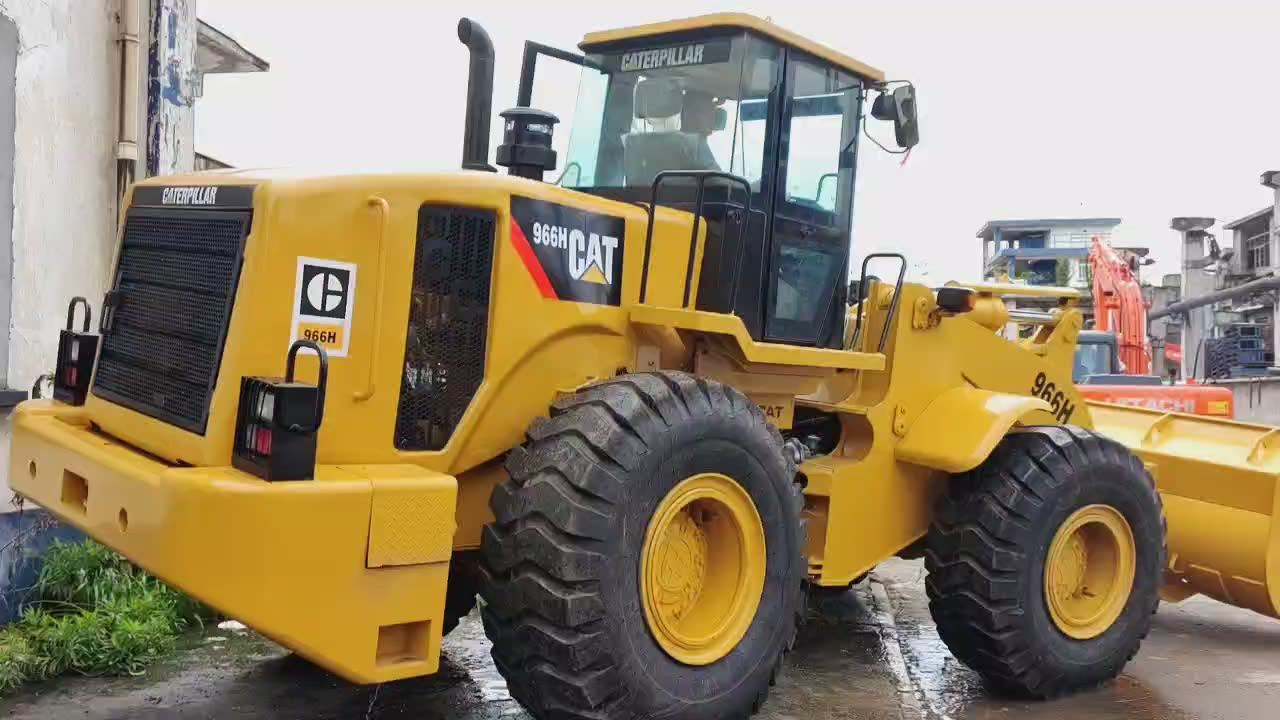 Japan Made Caterpillar Used 966h 980g 980h 950g Used Wheel Loader For
