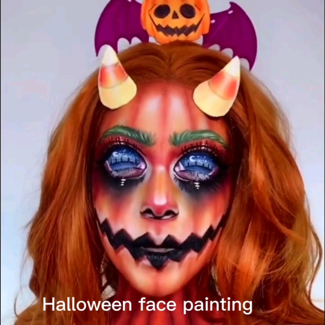 6 Canetas de Maquiagem para Fantasia de Halloween e Carnaval, image size:1080x1080