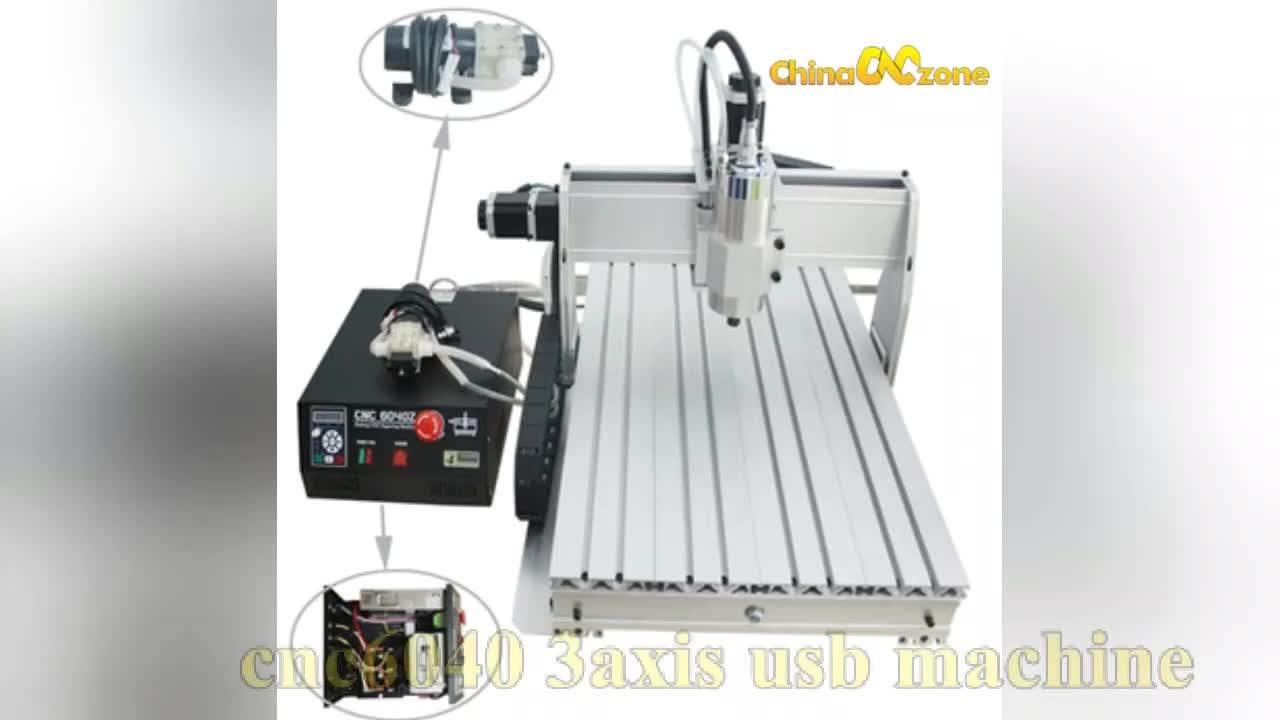 Hot Sale Mini Cnc 6040 4 Axis Computer Controlled Cheap Small 3d 4d Cnc