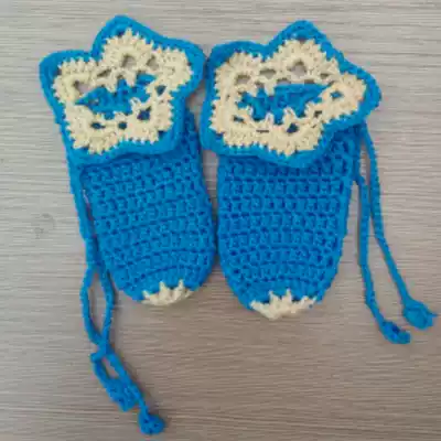 Handmade crochet electric bicycle handle hollow thread crochet handle wool crochet handle wool crochet handle