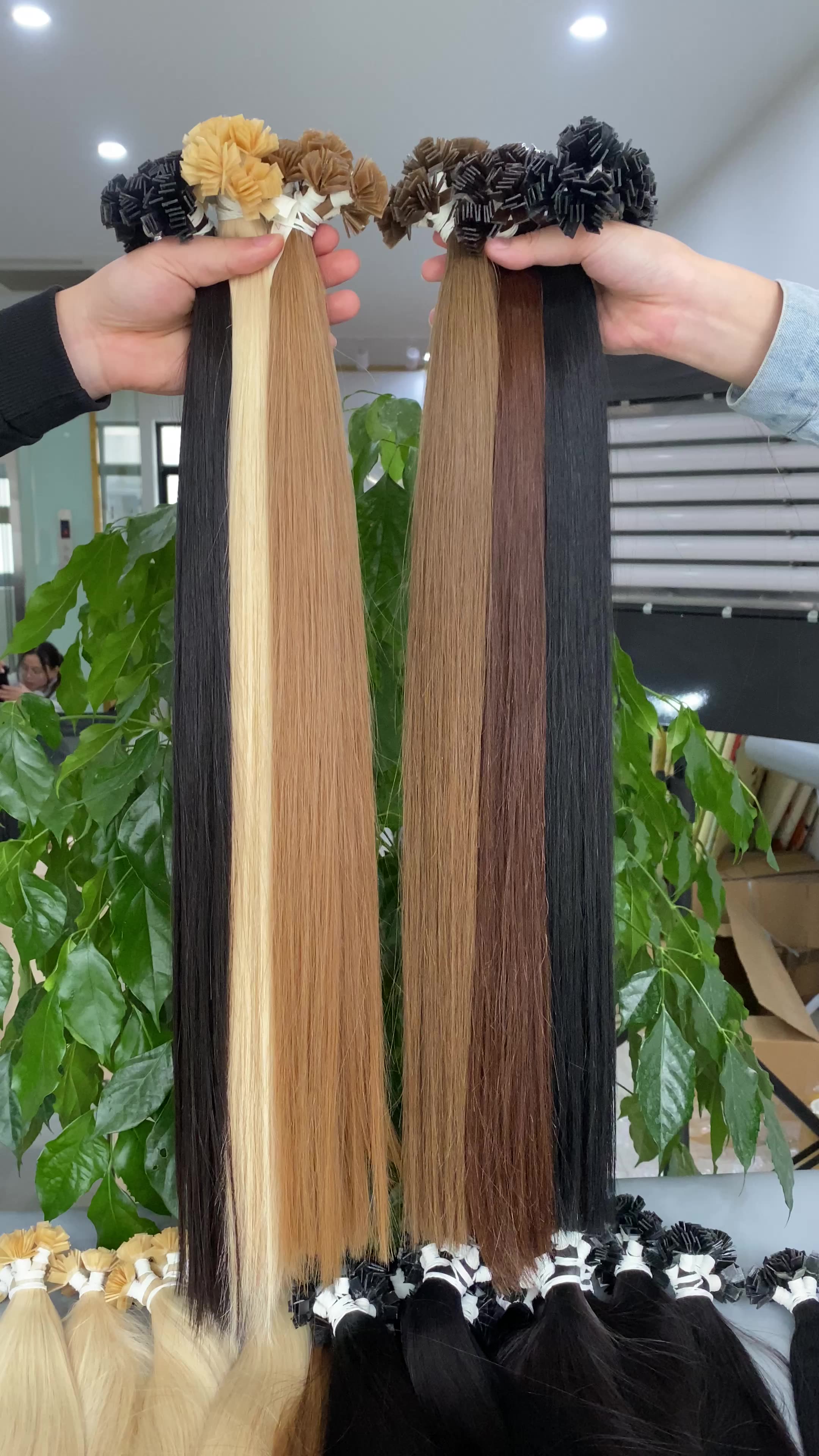 Luxury Keratin Flat Tip Hair Best Selling Raw Vietnamese Human Hair