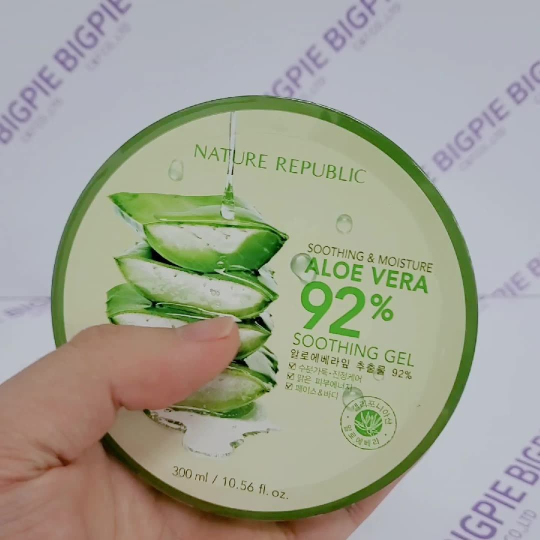 Moisturizer Nature Republic Soothing & Moisture 92 Aloe Vera Gel