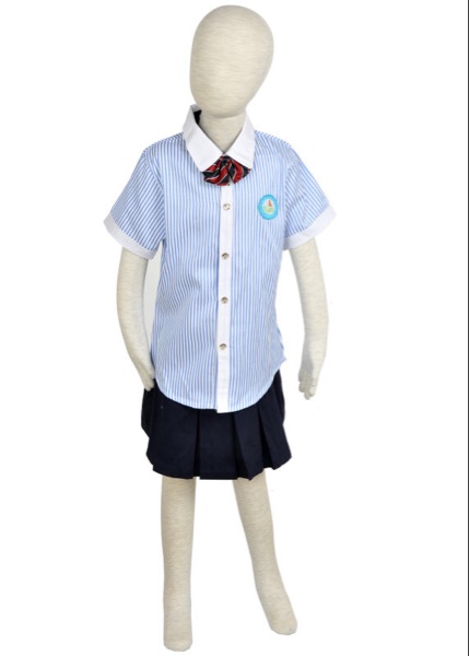 Yiwu Jiangwan Primary School Summer Girls Uniform