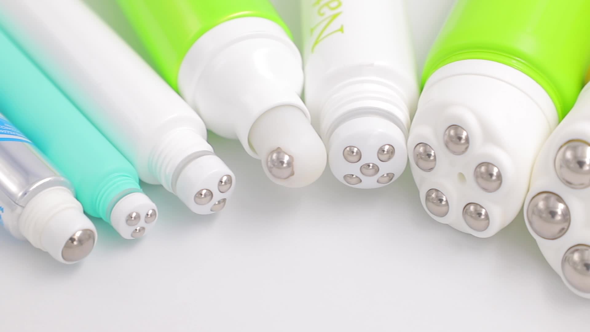 10ml Eye Cream Tube With Steel Single Roller Ball Applicator D13mm