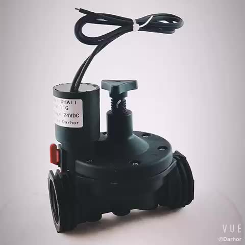 battery operated solenoid valve with timer