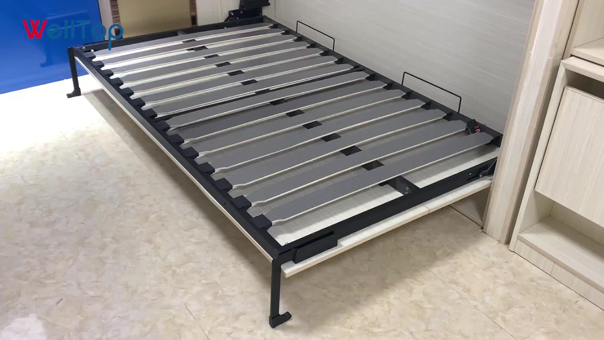 Knock-down Structure Queen Folding Murphy Wall Bed With Good Quality Vt