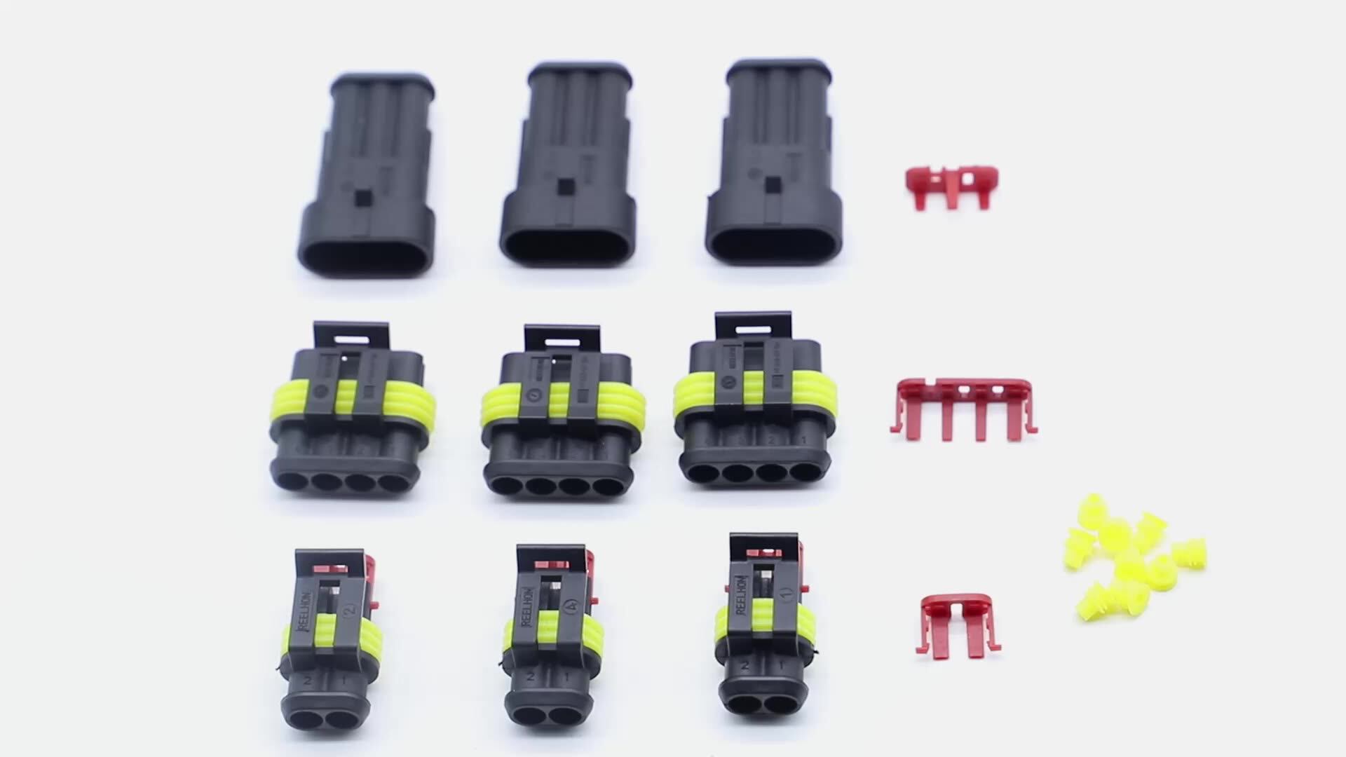 9657841 Rh3043y21 Lock Auto Connector Wire Harness Electric Terminal