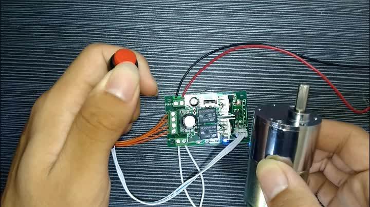 Moteur Bricolage Jouet Moteur DC GB37RG 12V - Vitesse Variable 12-5000RPM - Arbre Excentrique Pour Projets Robotiques Mini Moteur Robotique