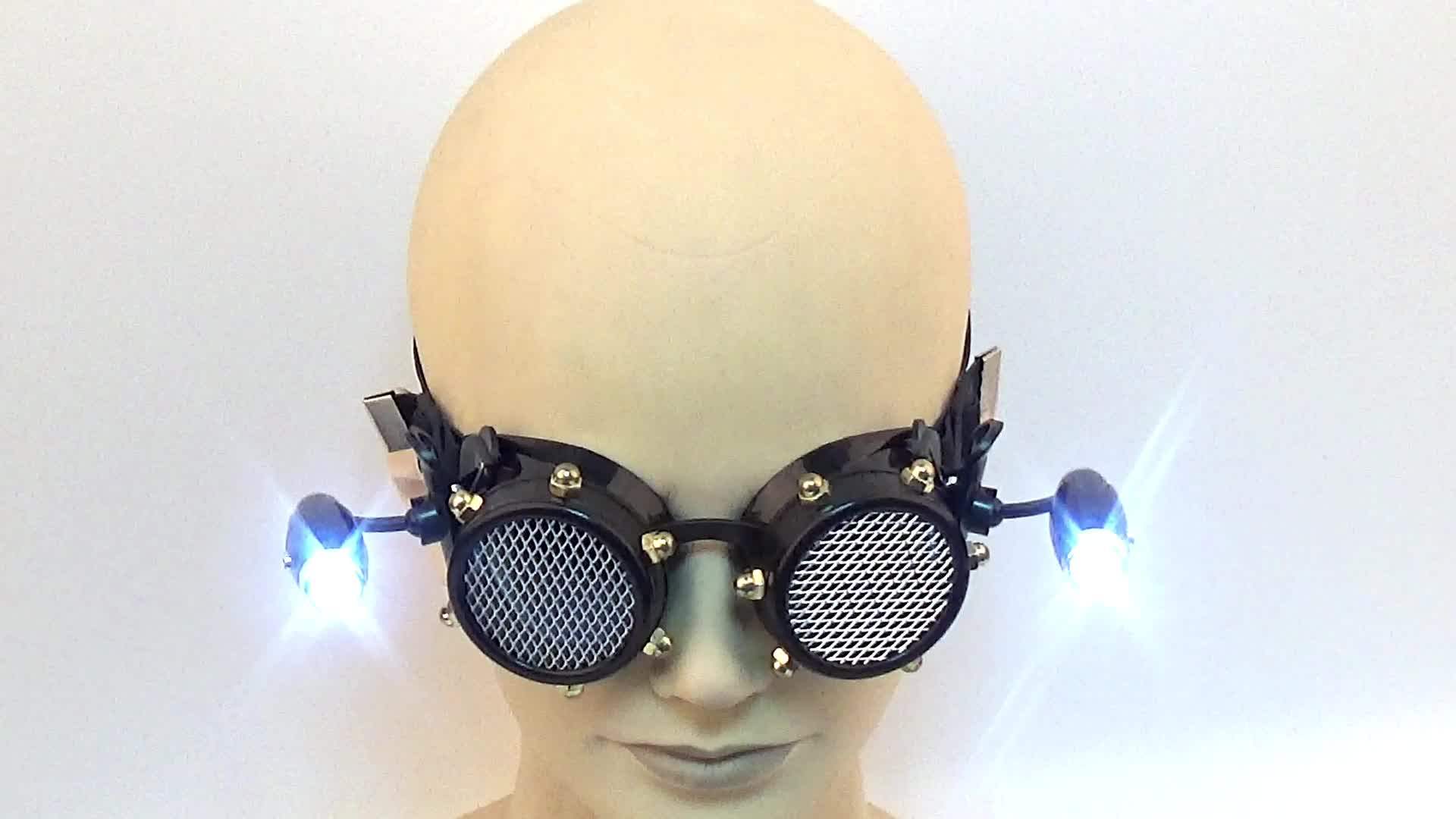 Rave Party Steampunk Goggles Vintage Sunglasses Steampunk Goggles With