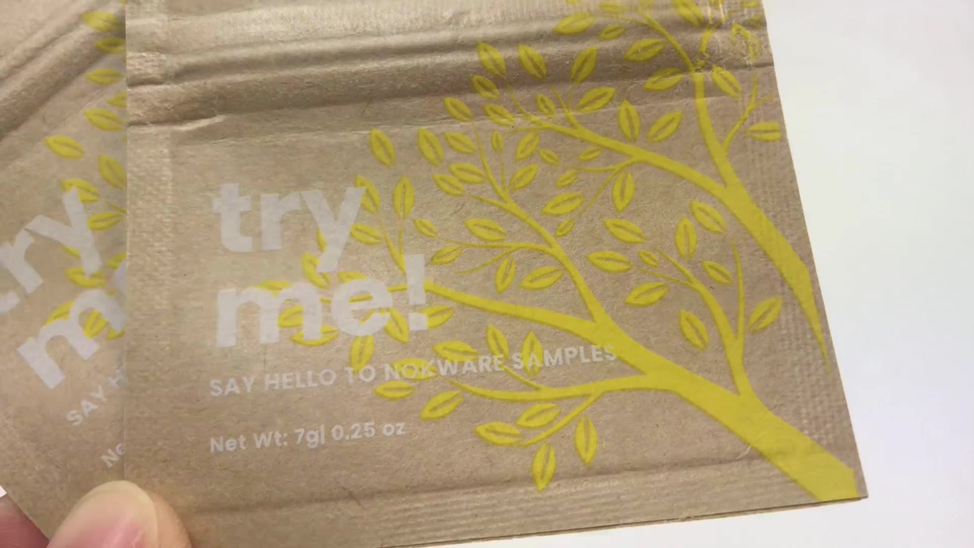 Download Eco Friendly Water Proof Kraft Paper Sachet For Matcha ...