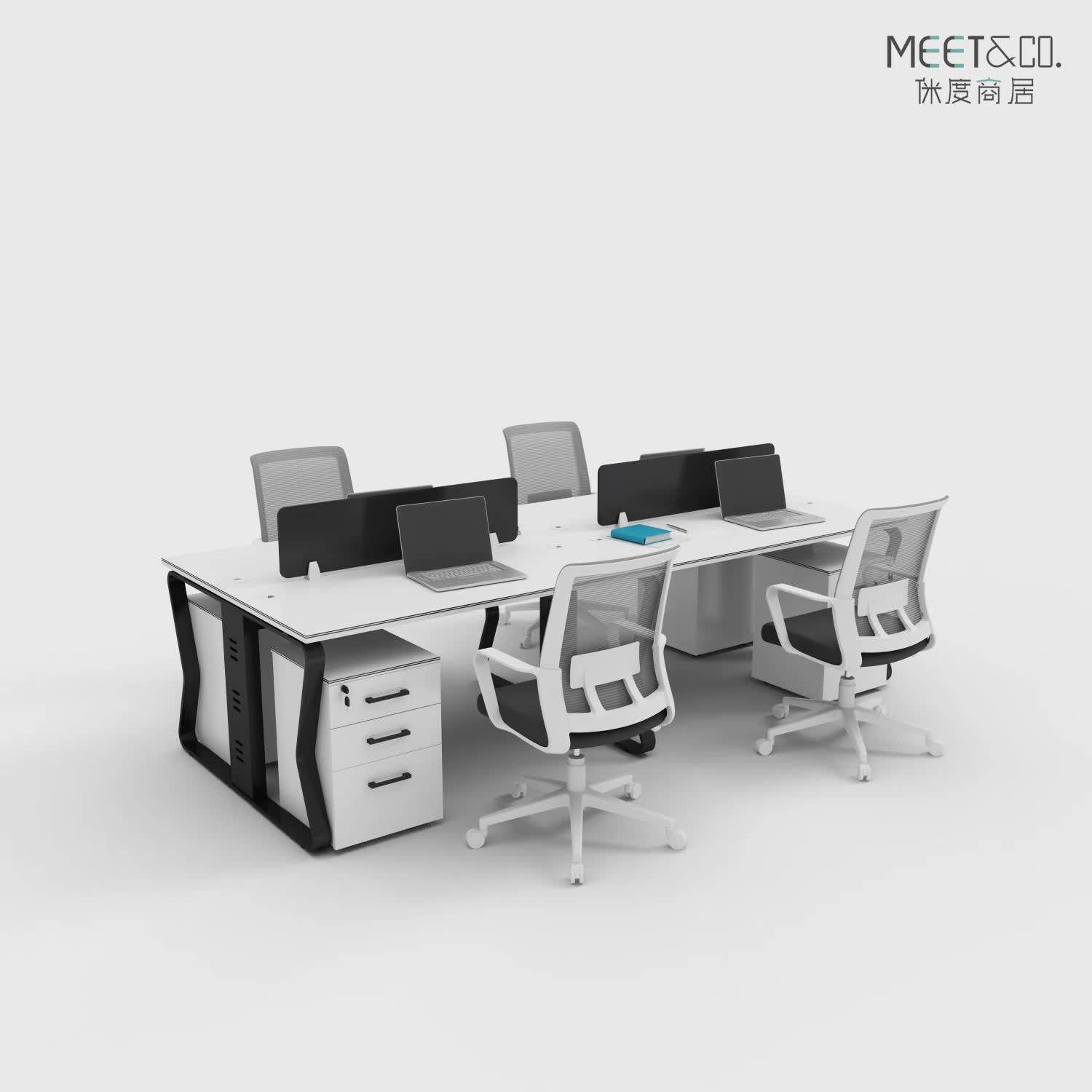 New Design Luxury Ceo Manager L Shaped Computer Desk Office Table Buy