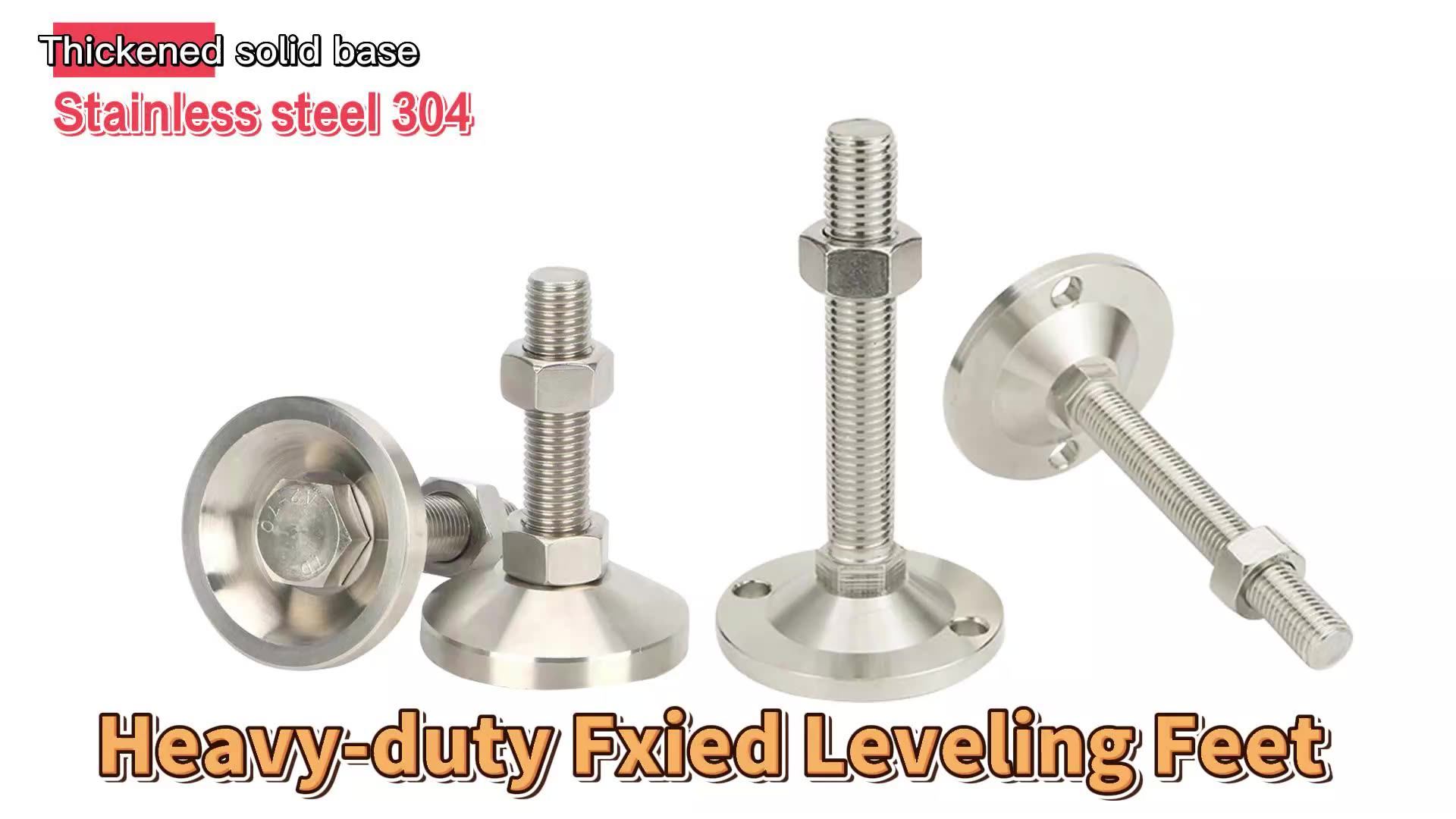 High Loadbearing Capacity Adjustable Leveling Mount Stainless Steel