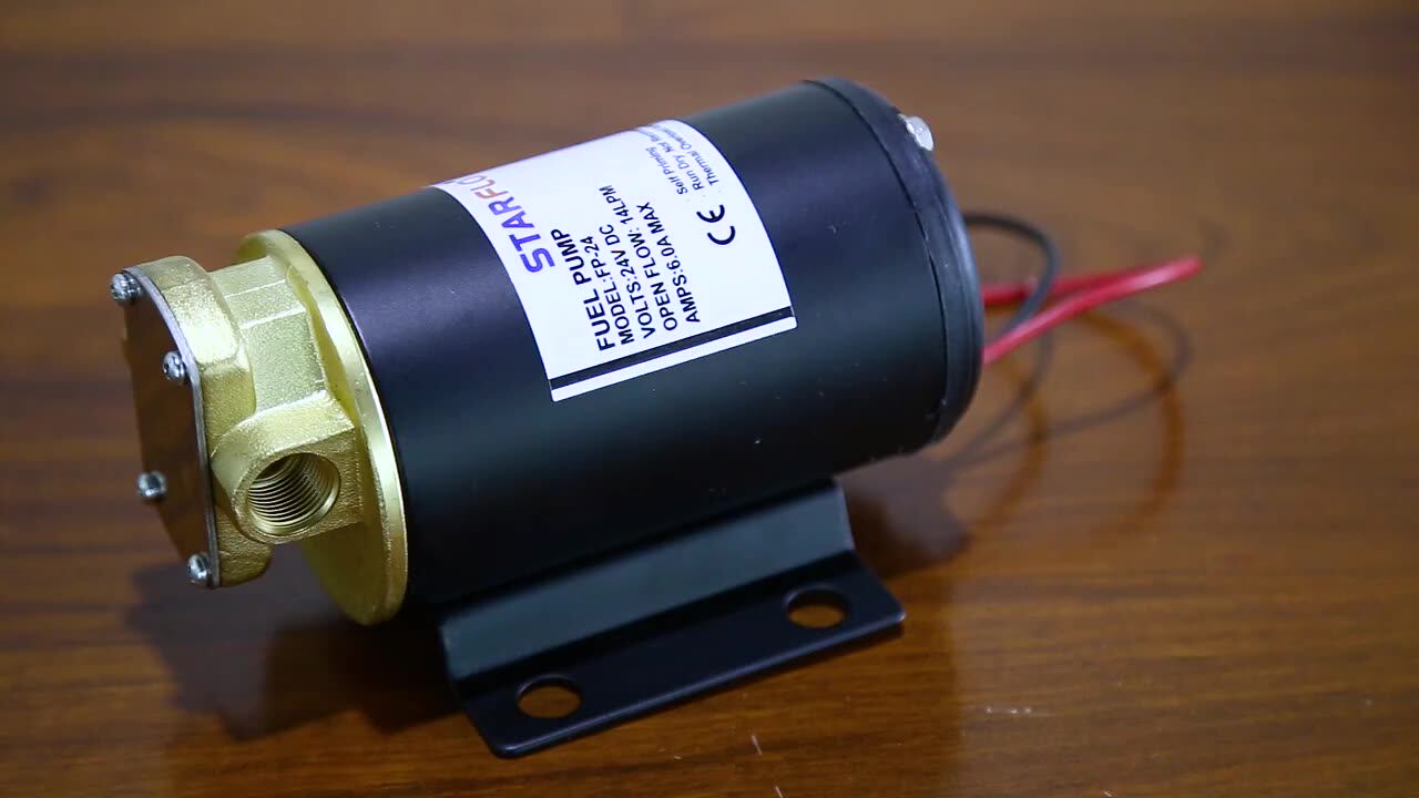 Starflo 24v Dc 14lpm Mini Hydraulic Oil Fuel Transmission Excavator