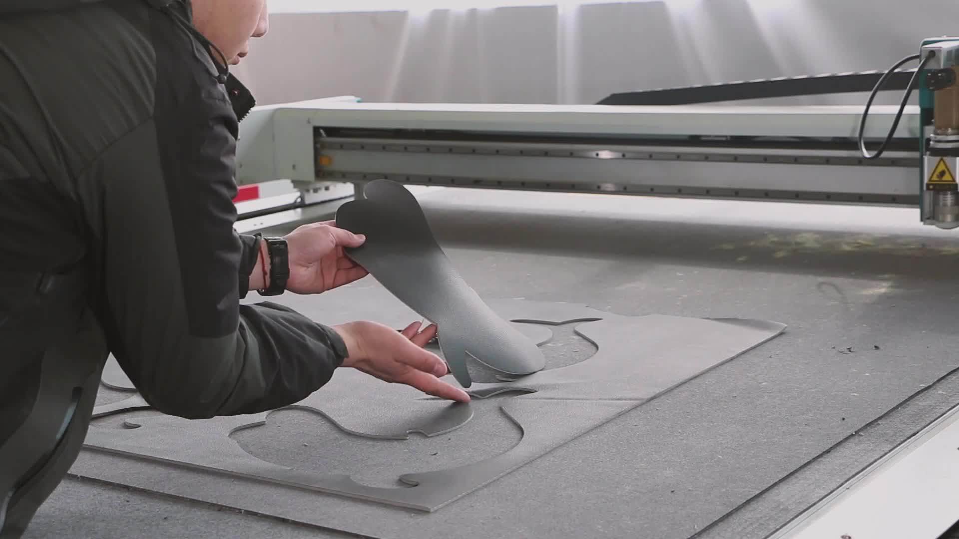 Oscillating Knife Cnc Leather Cutting Machine For Belt Buy Cnc