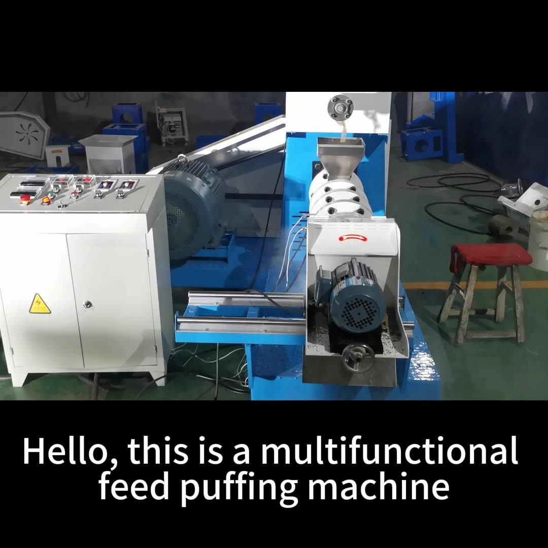Domestic 2 Tons/hour Fish Feed Extruder,Various Models Of Fish Feed