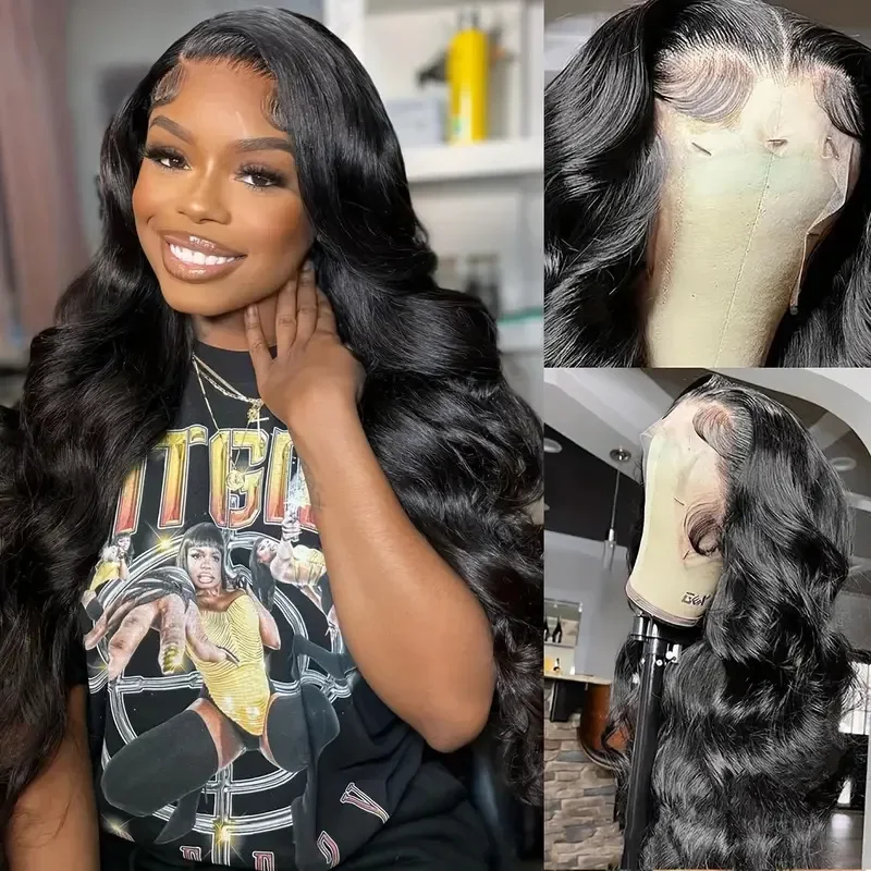 13*4 Front Lace Wig Front Wig female medium large wave long curly full head cover factory direct sales