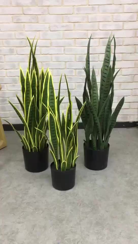 High Quality Artificial Sansevieria Snake Plant For Indoor Decoration