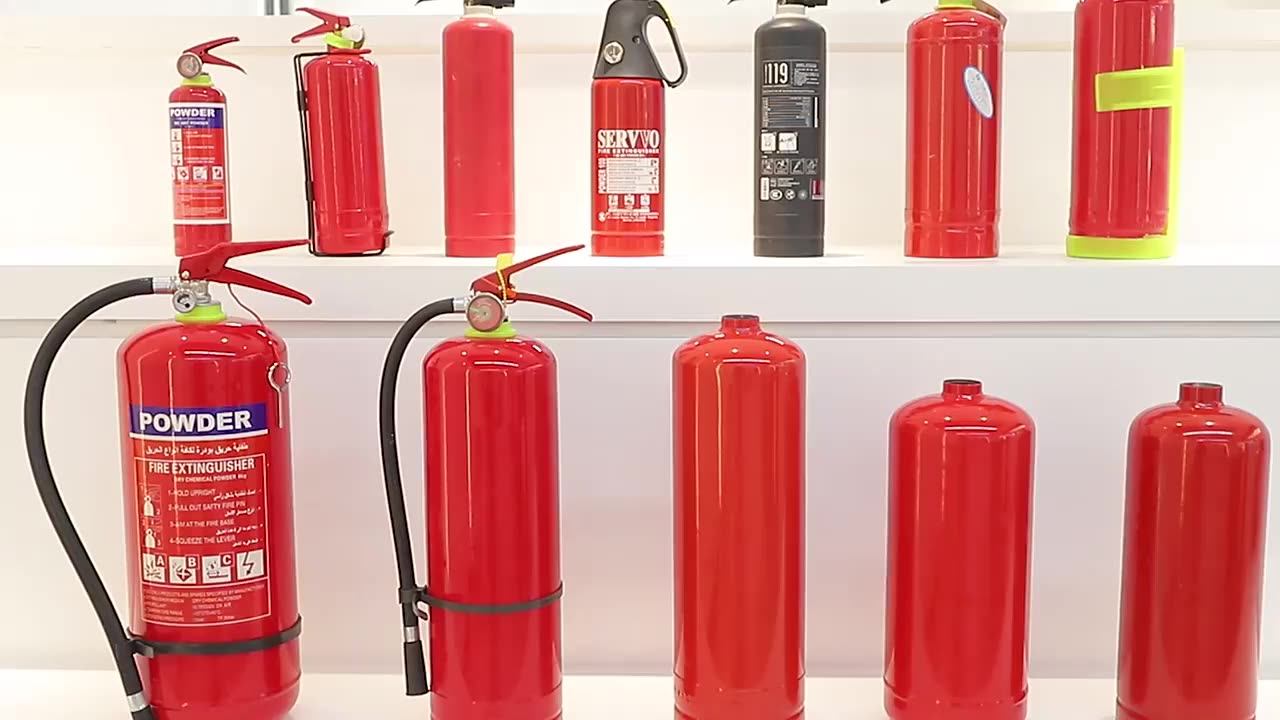 46kg Fire Extinguishing Cylinders Empty Fire Extinguisher Cylinder For